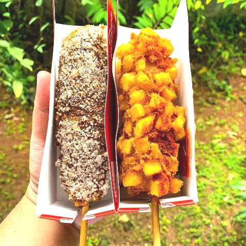 Cara buat corndog hot sale
